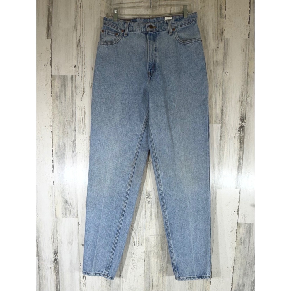Levis 550 Relaxed Fit Tapered Leg Jeans 12 Long (fits 29x33)‎ Vintage USA READ